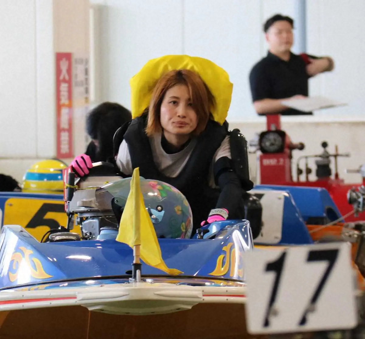 【画像・写真】【浜名湖ボート　ヴィーナスシリーズ第8戦】塩崎桐加　正解出るまで調整