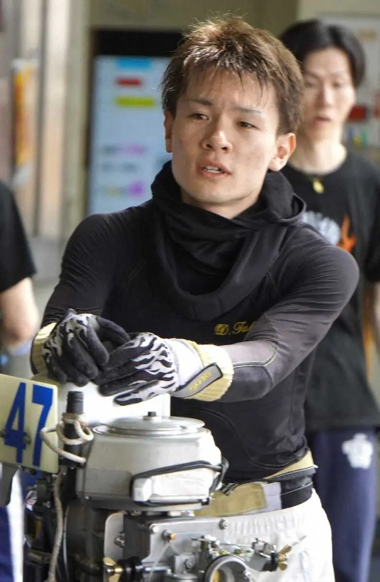 【画像・写真】【江戸川ボート　G2江戸川634杯モーターボート大賞】竹下大樹　初優勝の地で反撃開始