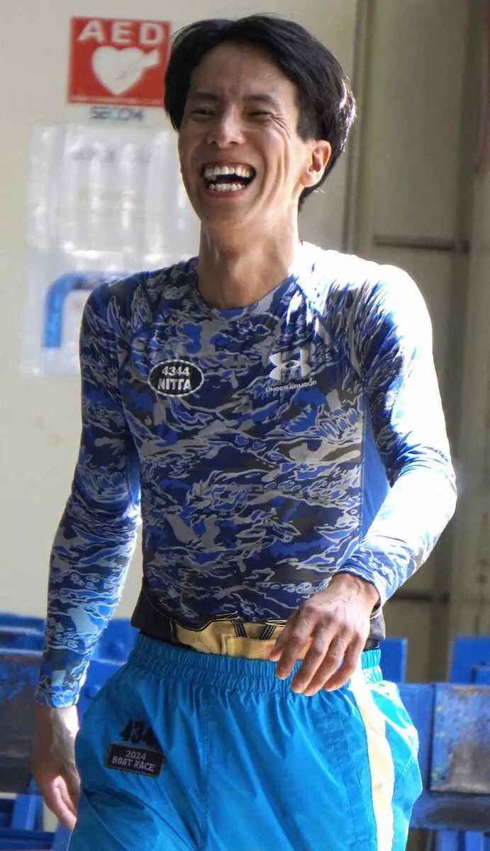 【画像・写真】【江戸川ボート　G2江戸川634杯モーターボート大賞】新田雄史　大整備が実ってパワーアップ成功