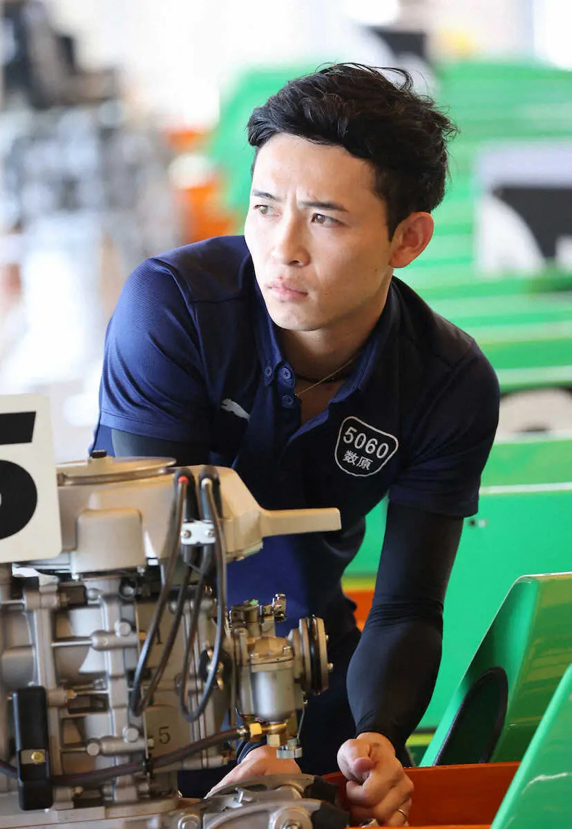 【画像・写真】【尼崎ボート　ルーキーシリーズ第10戦】数原魁　「リアルにいいっす」早くも気配猛烈