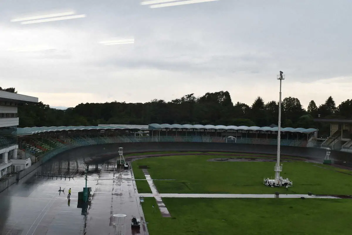 【画像・写真】【大宮競輪F1初日】5Rが雷雨のため中止に
