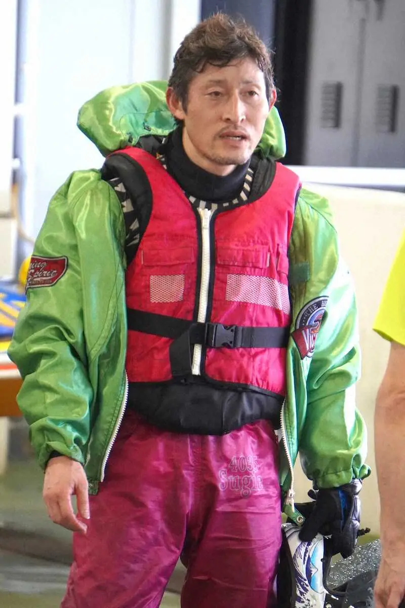 【画像・写真】【浜名湖ボート　シーラック　バリ勝男クン。カップ　初日】杉江浩明　V歴ある好相性水面で2連対発進