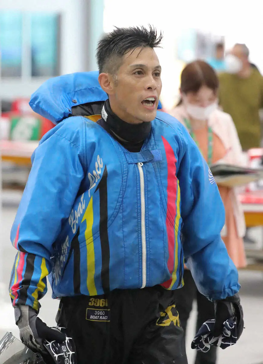 【画像・写真】準優10Ｒは菊地孝平のイン速攻に期待した（撮影・中辻　颯太）　