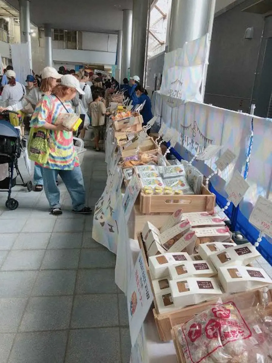 【画像・写真】【住之江ボート】安いぞ、うまいぞ　マルシェ、野菜即売会に1万人以上が参加して大盛況