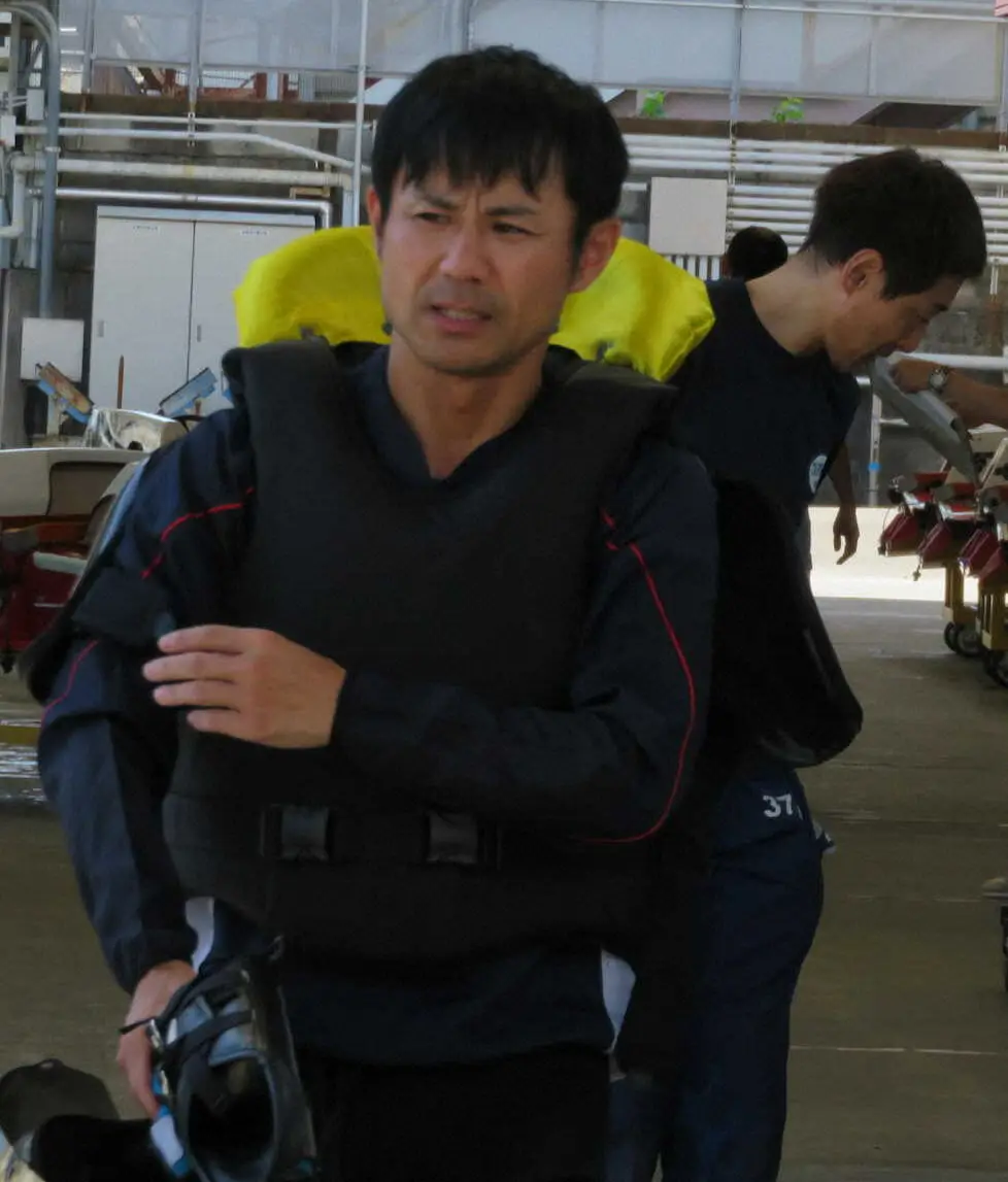 【画像・写真】【多摩川ボート　住信SBIネット銀行賞　前検日】小倉康典　前節V機ゲットも「乗りづらい」