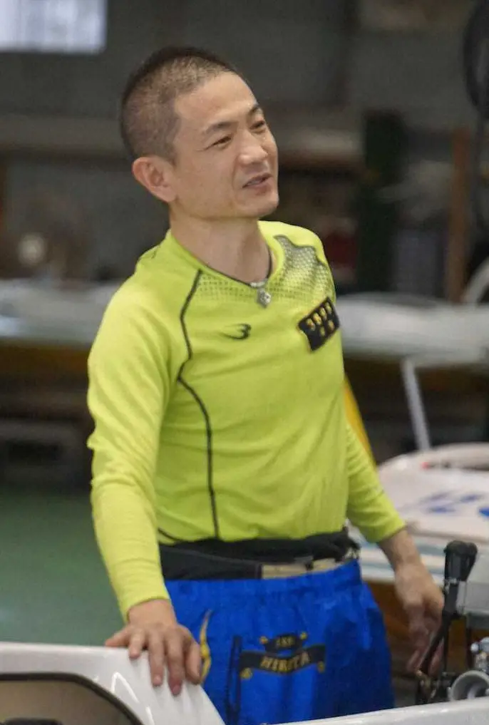 【画像・写真】今期は勝率7点オーバーと好調な平田忠則