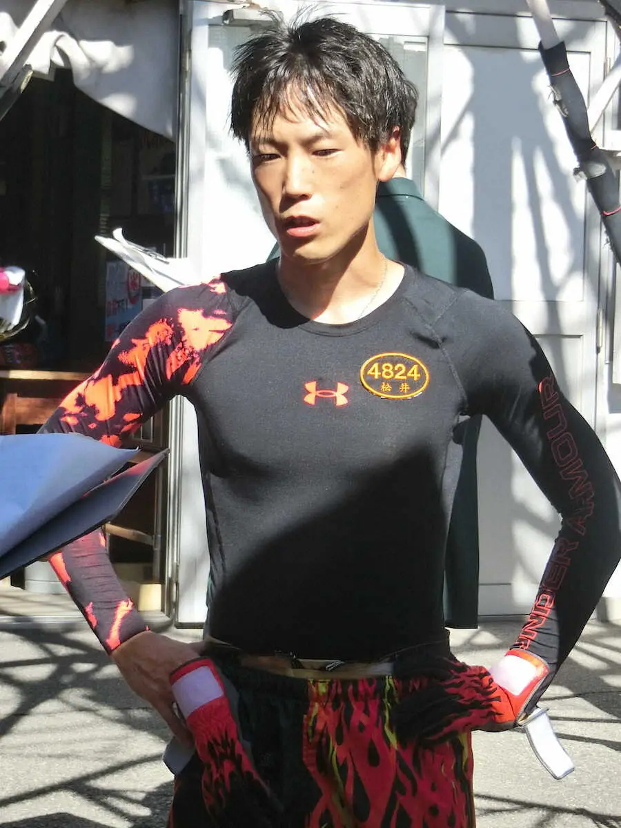 【画像・写真】【尼崎ボート　UHA味覚糖杯】松井洪弥が準優2着で優出「大好きな尼崎で優勝したい」