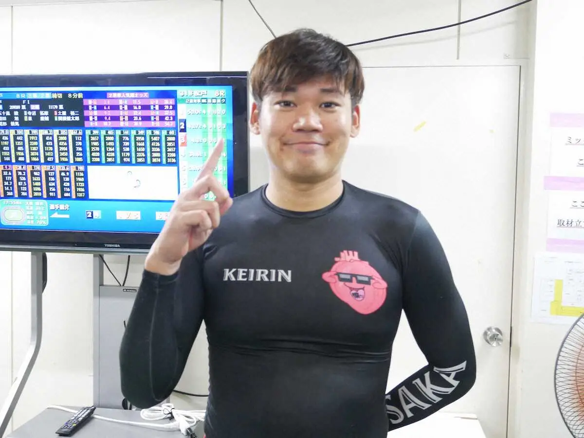 【画像・写真】【松戸競輪　F1ナイター　初日】福元啓太　S級予選初勝利！初の松戸に「走りやすい」