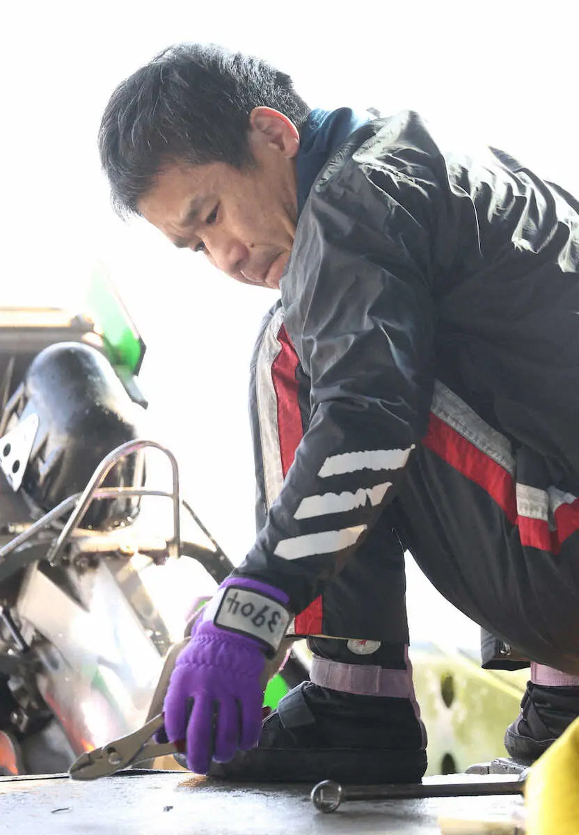 【画像・写真】【若松ボート　第42回日本財団会長杯】森貴洋が連勝　みなぎる気合で準優も突破だ