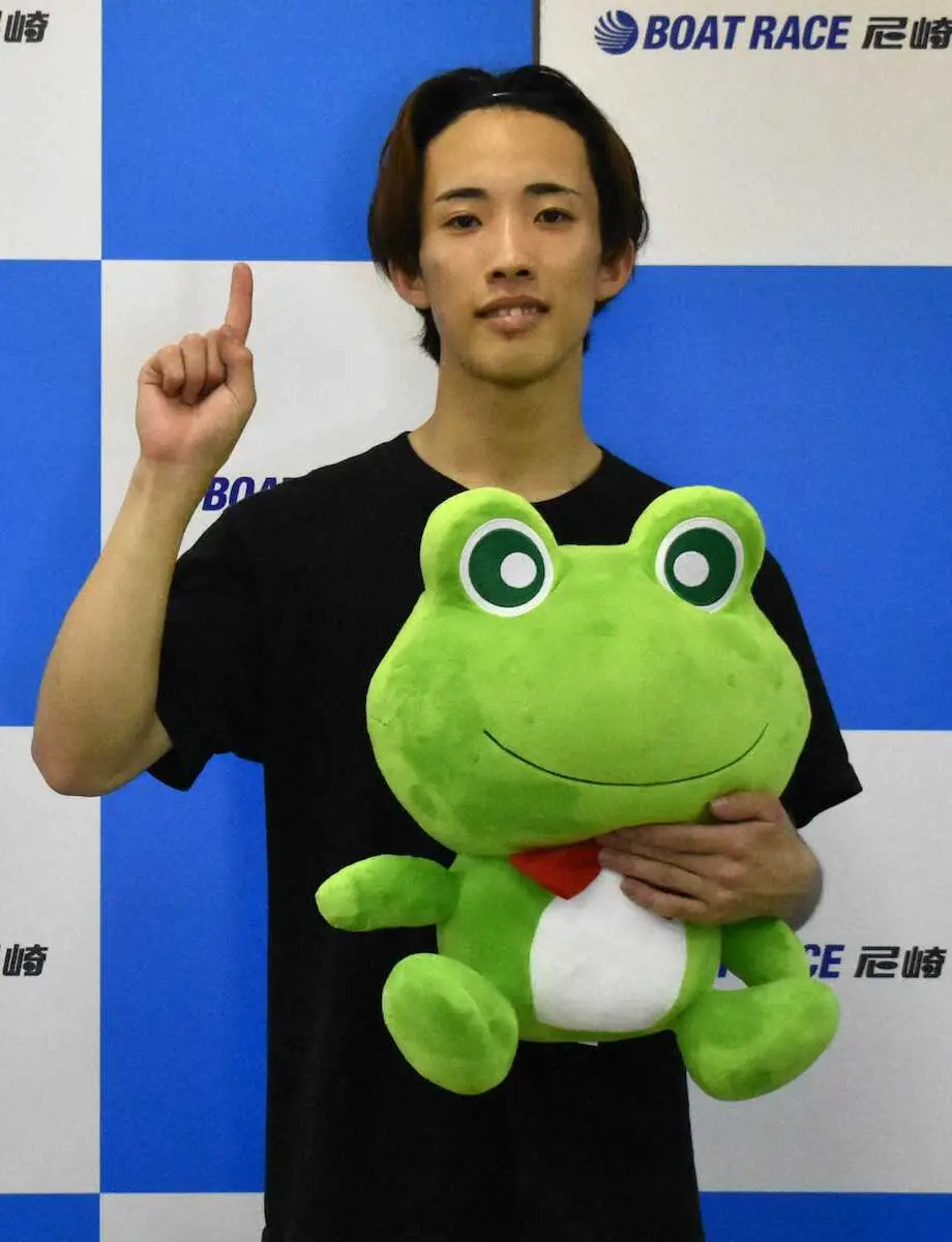 【画像・写真】【尼崎ボート　琴浦賞】一色颯輝が125走目でデビュー初勝利　「本当に肩の荷が下りました」