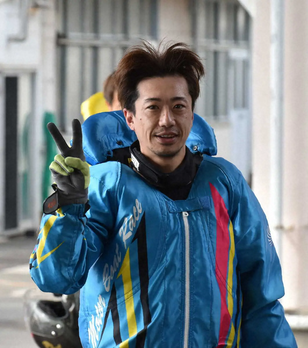 【画像・写真】【多摩川ボート　第31回神奈川新聞社賞】杉山裕也　39歳バースデー自ら祝った