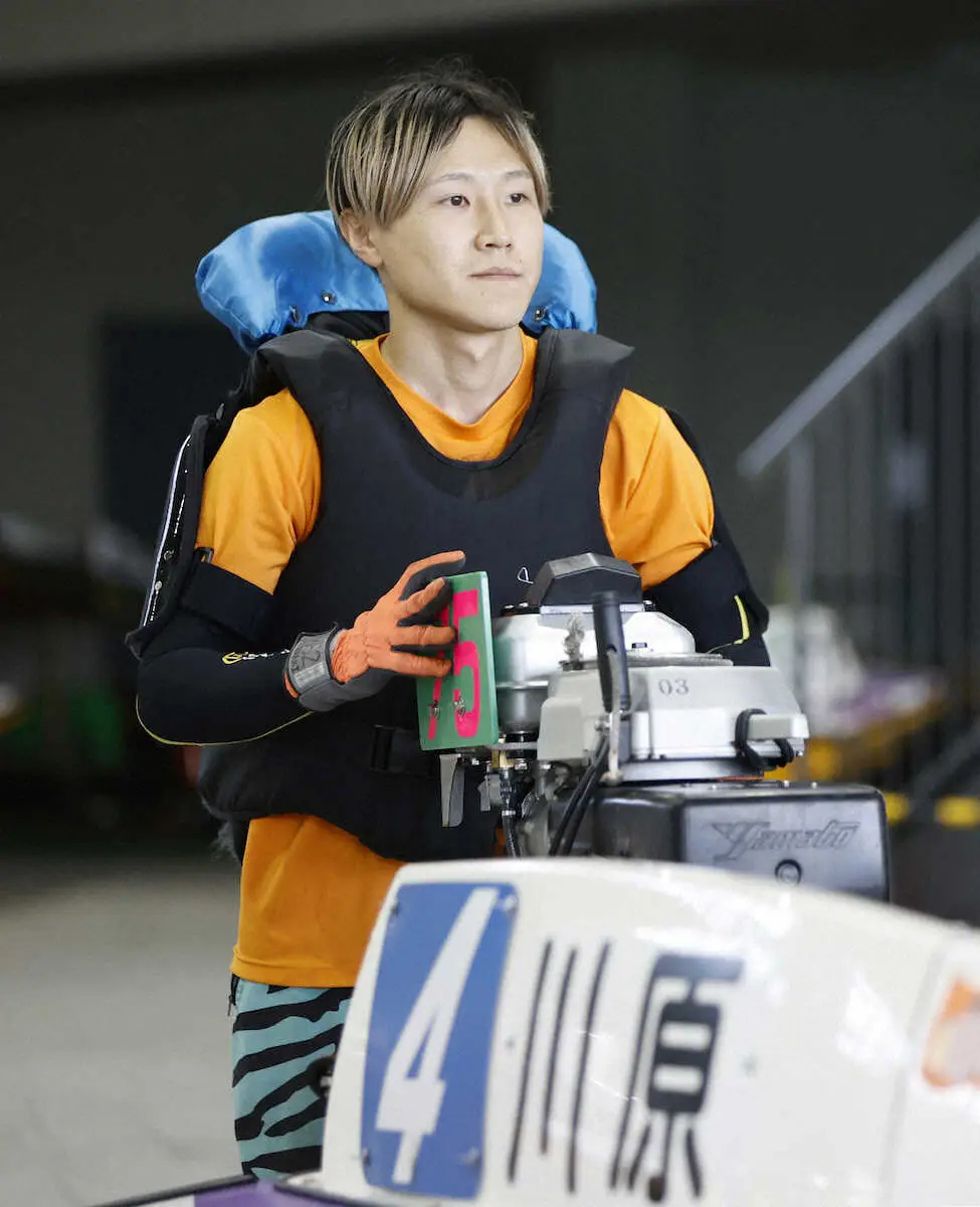 【画像・写真】得点率3位で準優勝戦の絶好枠を手に入れた川原祐明（撮影・五島　佑一郎）