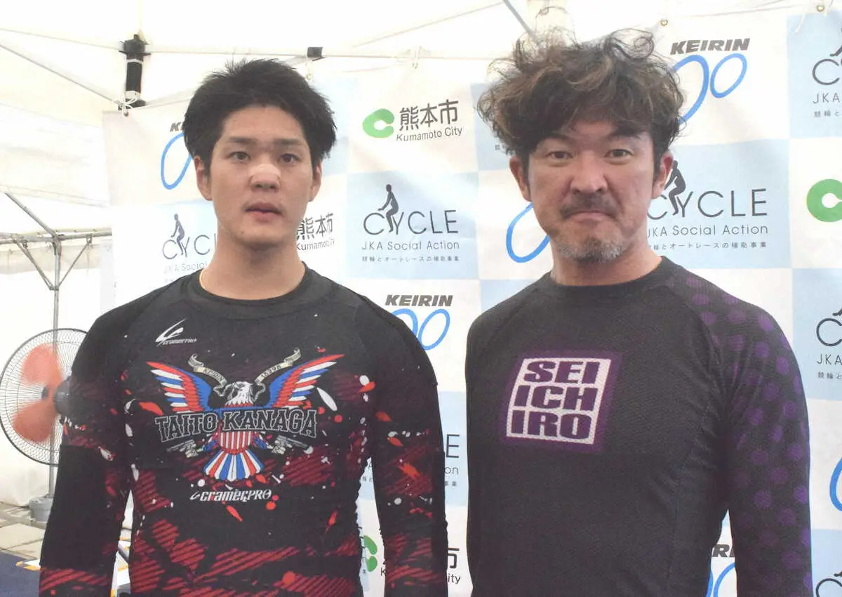 【画像・写真】強敵に挑む嘉永泰斗（左）と中川誠一郎の地元両者