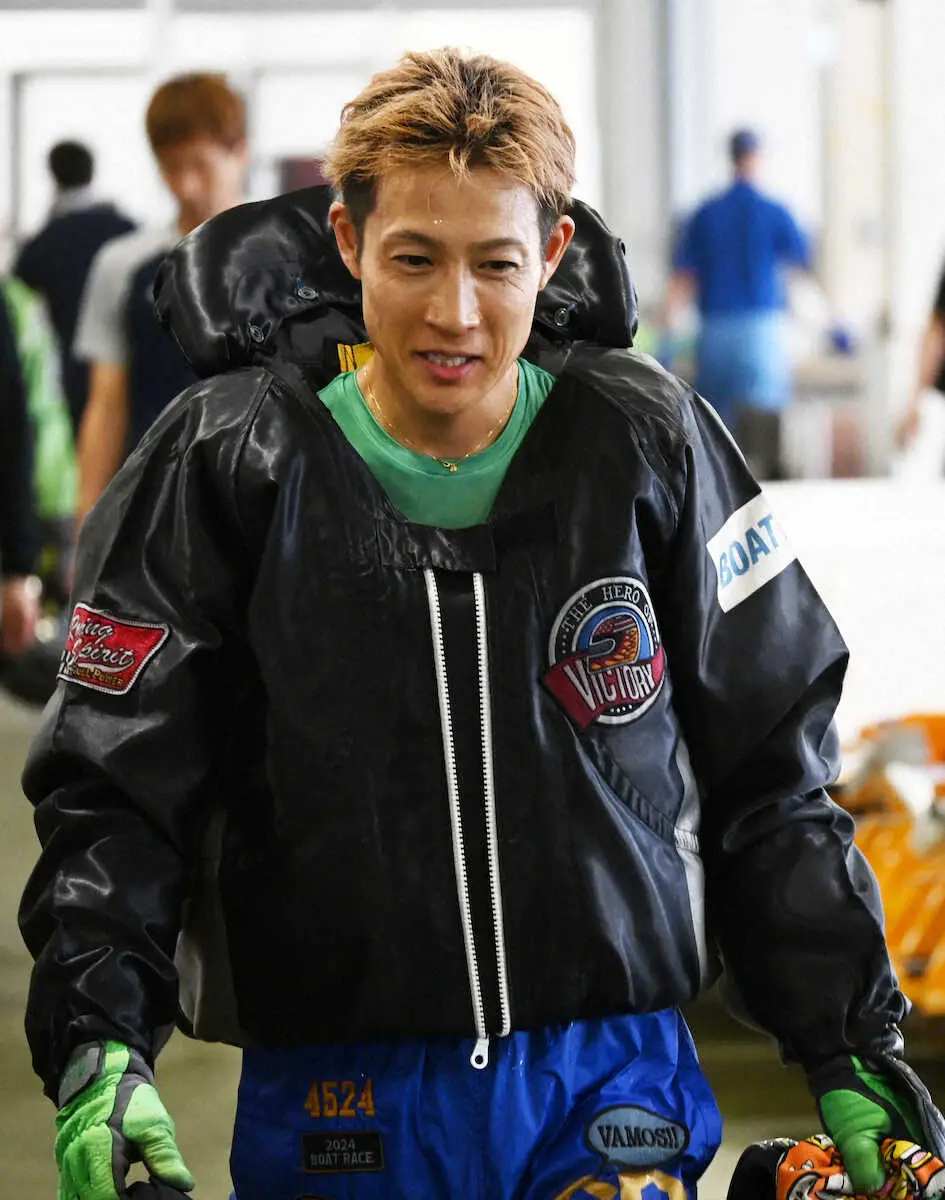 【画像・写真】【浜名湖ボート　G1浜名湖賞】深谷知博　3日目連勝も油断なし「スタートの足を修正したい」