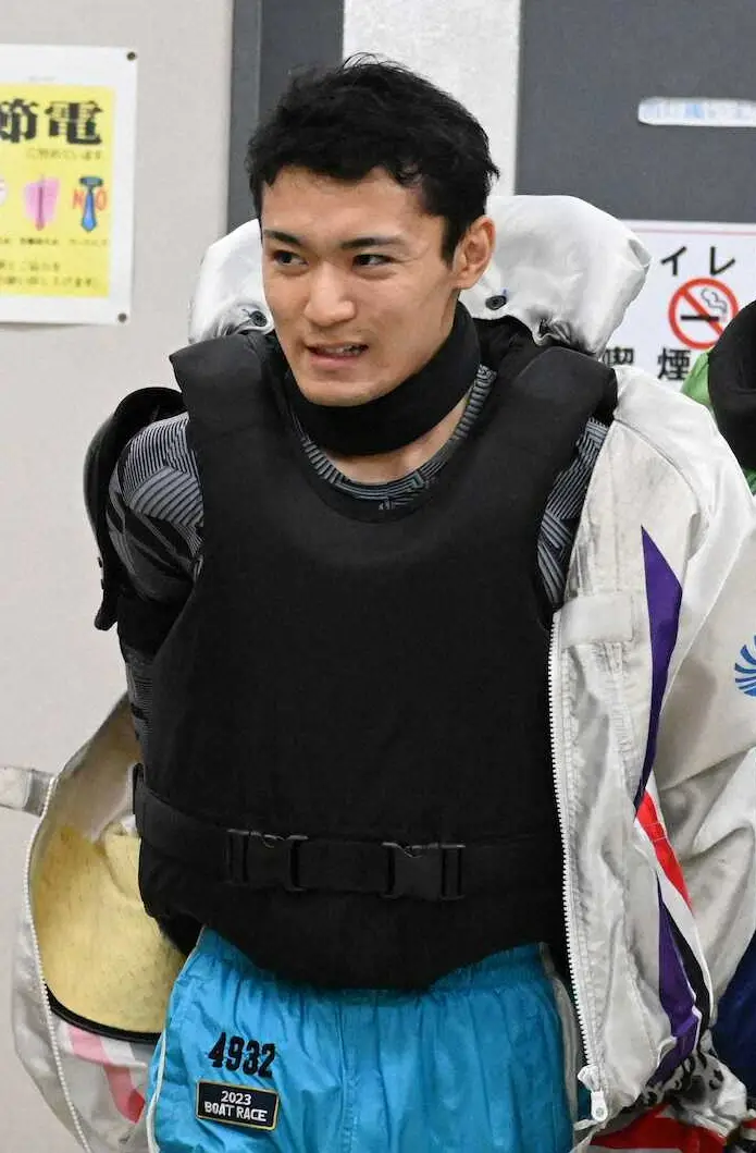 【画像・写真】準優勝戦11Rを逃げ切り、優勝戦1号艇を手に入れた新開航
