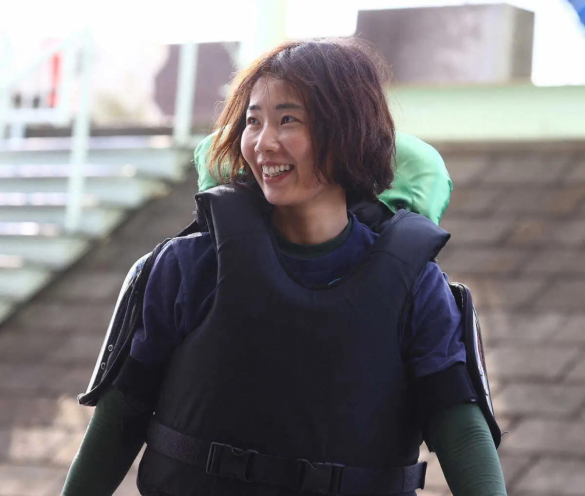 【画像・写真】【江戸川ボート　G3オールレディース　前検日】津田裕絵が当地エース機ゲット　コメントは厳しいが…