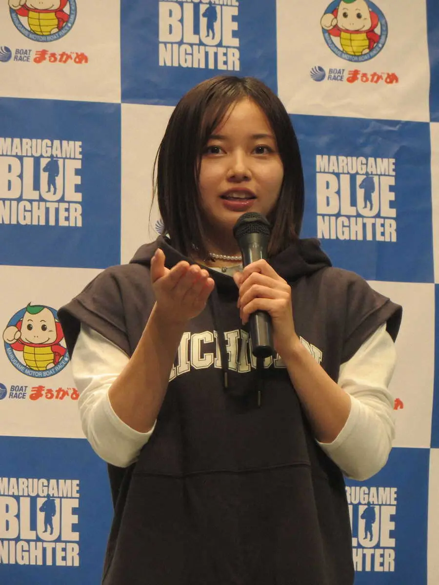 【画像・写真】【まるがめボート　トークショー】北村寧々　「ネネ様」と呼ばれて困惑！？