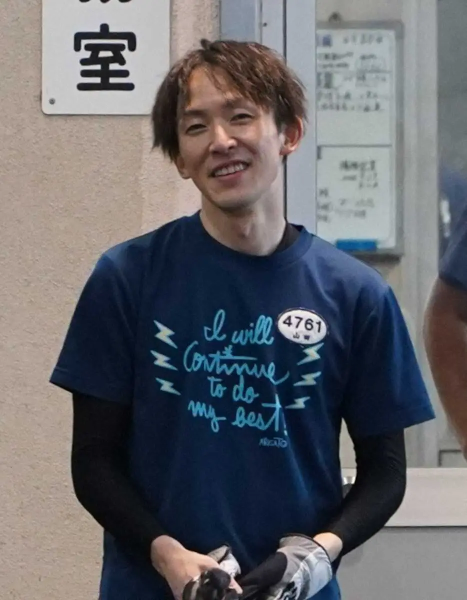【画像・写真】【下関ボート　ミッドナイト8th】山田晃大　初のA1へ闘志メラメラ「今節は勝率を稼ぎたい」