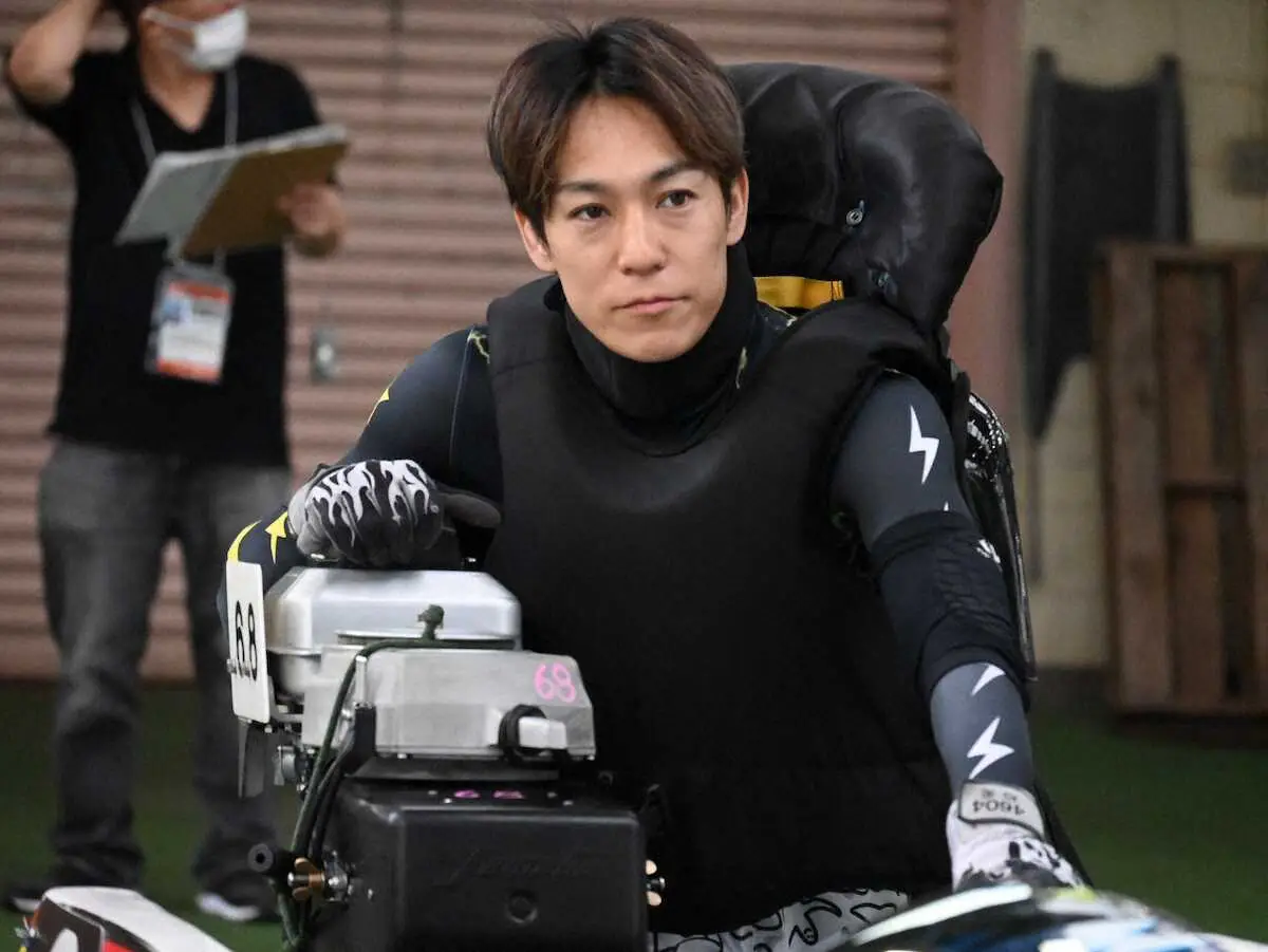【画像・写真】【平和島ボート　府中市長杯】岩瀬裕亮が4戦目で初勝利！土俵際で踏ん張り「今節はいいところを見せたい」