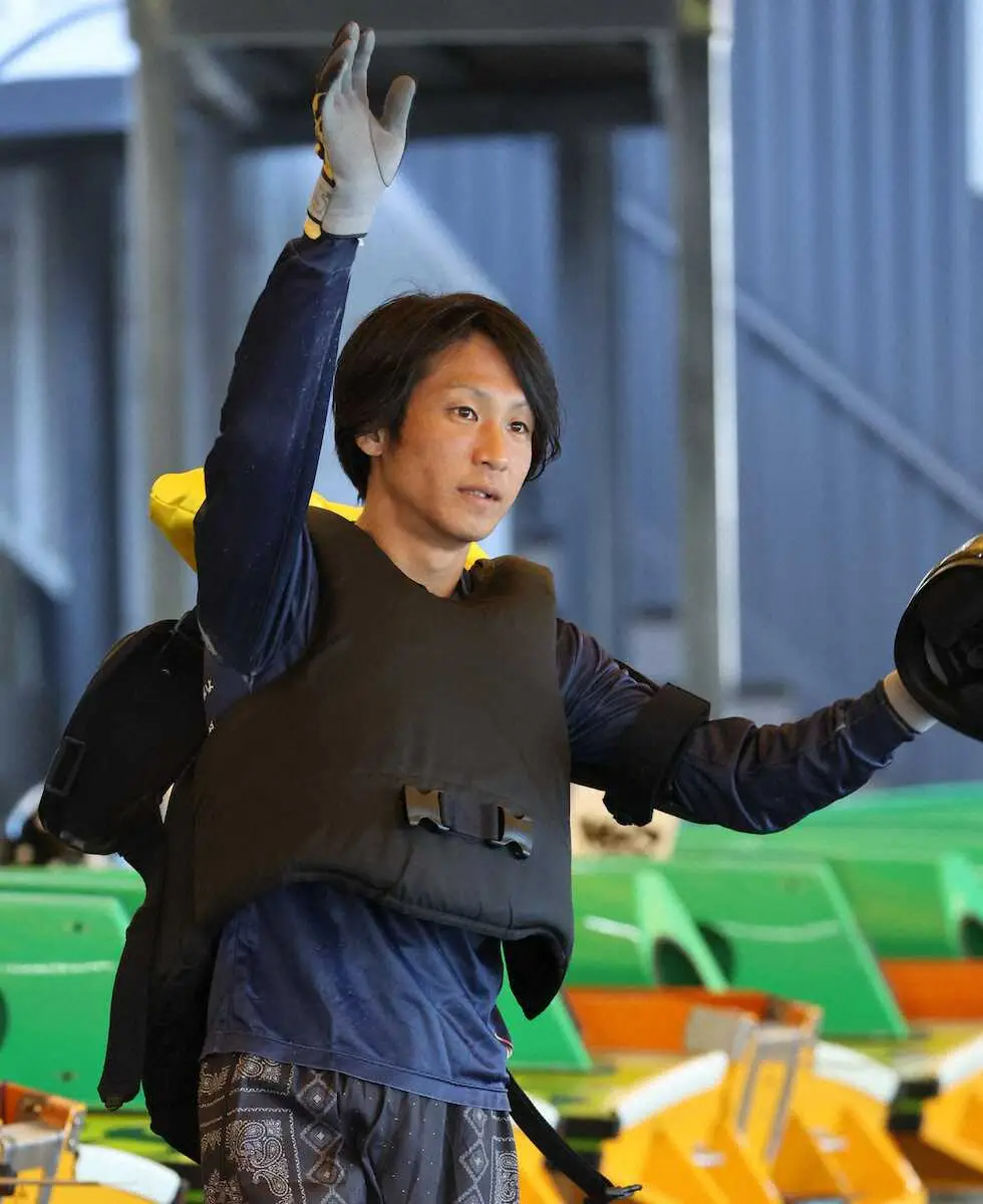 【画像・写真】【尼崎ボート　G3サッポロビールカップ】西村豪洋　パワー抜群「出足、回り足は変わらずいい」
