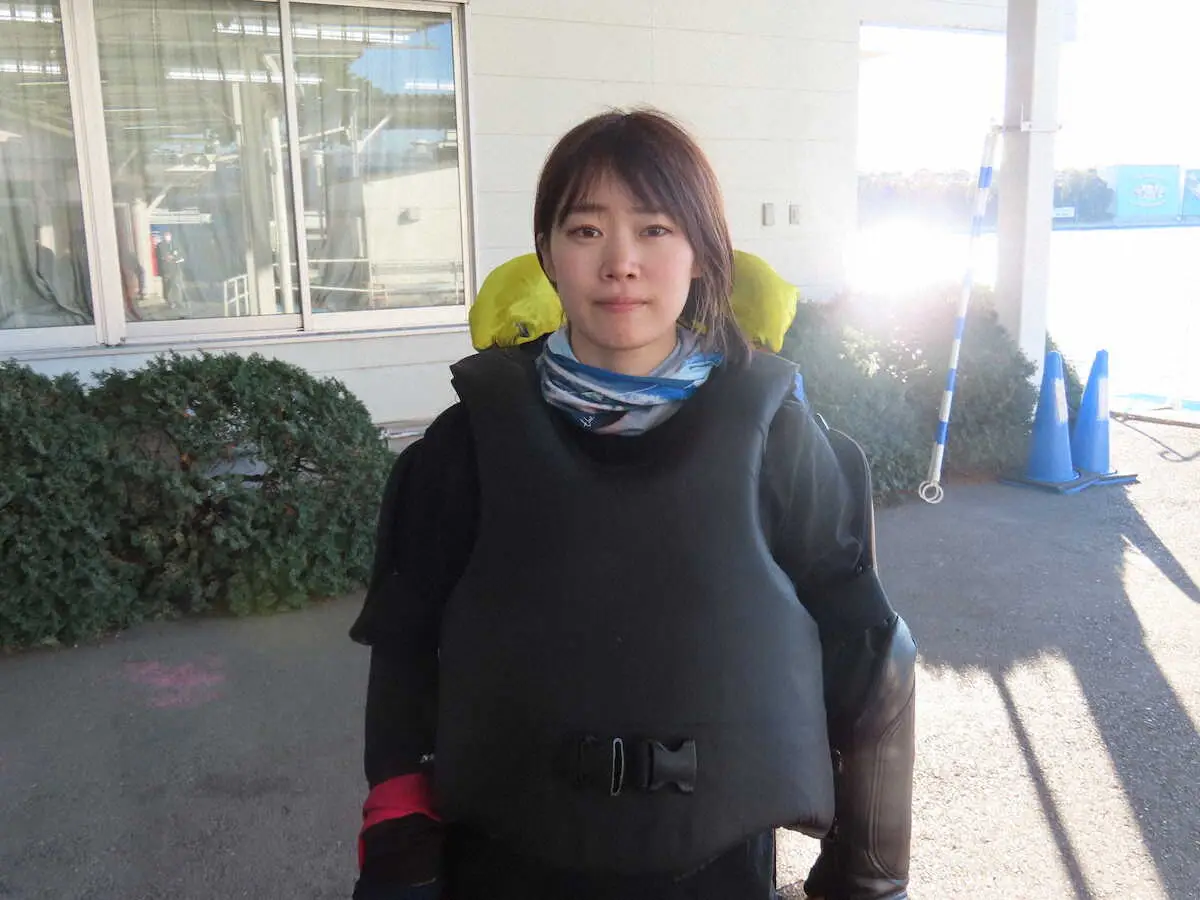 【画像・写真】【多摩川ボート　5日間開催】女子レーサー薮内瑞希は初日5、9Rに登場「乗り心地を合わせたい」