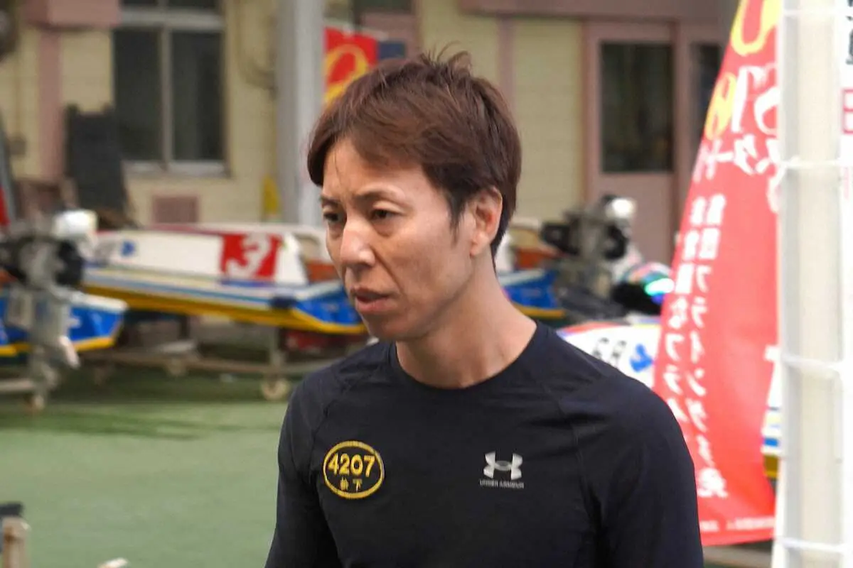 【画像・写真】【平和島ボート　BTS横浜開設17周年記念】松下一也　落水事故を挽回して準優勝負駆け