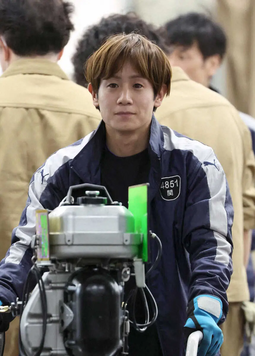 【画像・写真】【住之江ボート　SGグランプリ】初出場の関浩哉が前検から手応え！初戦は11R3号艇