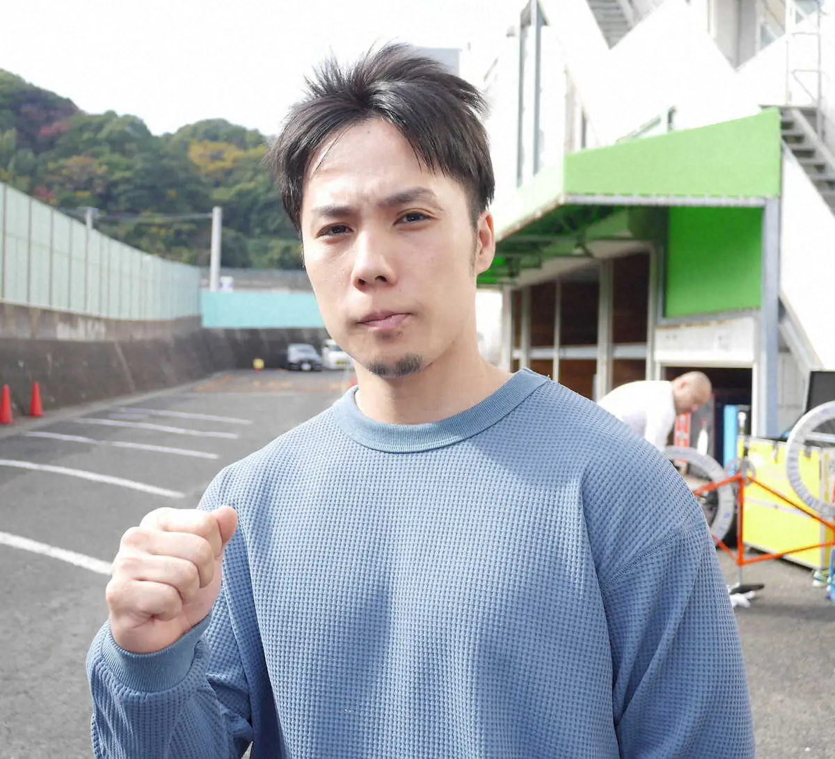 【画像・写真】【佐世保競輪　G3九十九島賞争奪戦】瀬戸栄作　3着で勝ち上がり　気合十分の痛烈捲り披露