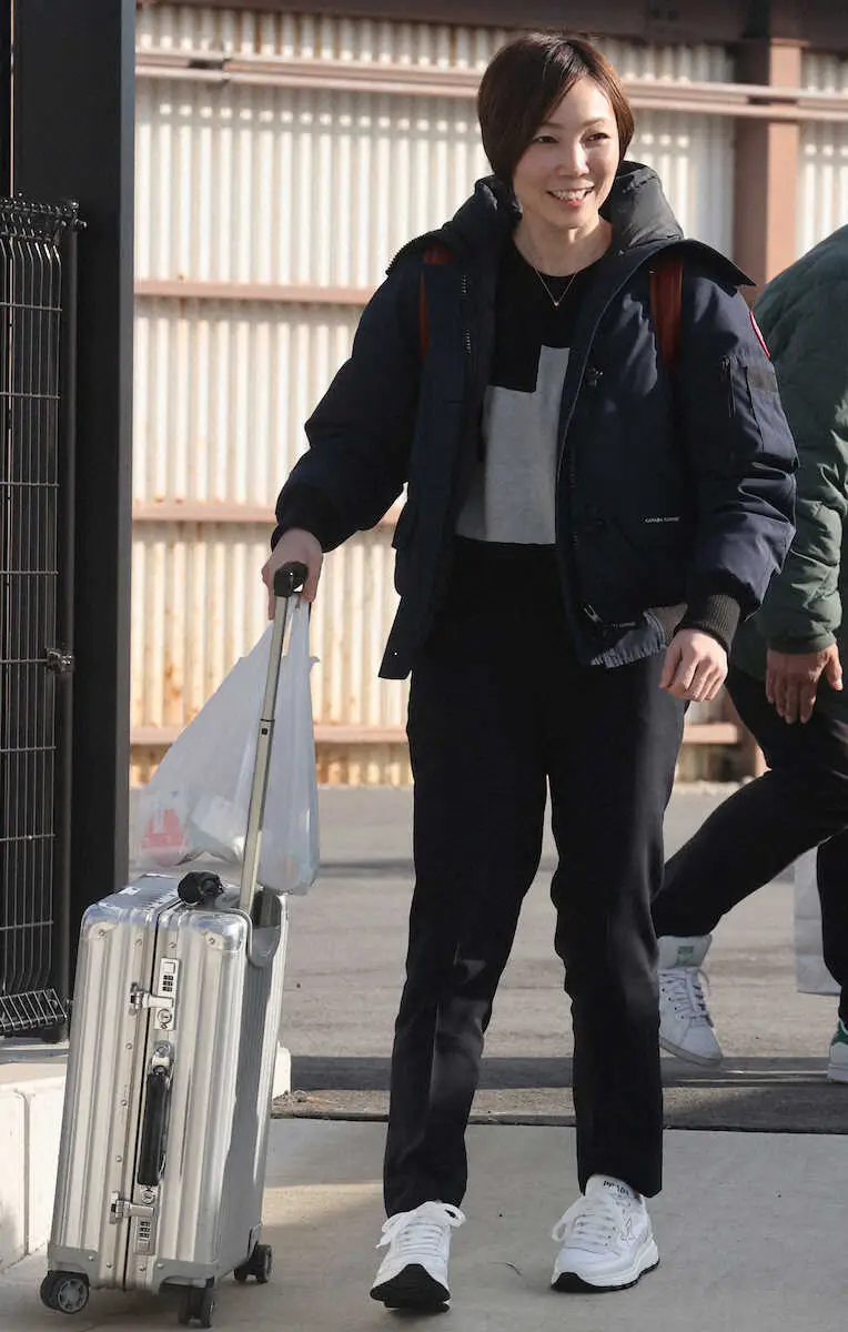 【画像・写真】【蒲郡ボート　G3QCシリーズ　前検入り待ちコレクション】清埜翔子　“黒ずくめ”でビシッと