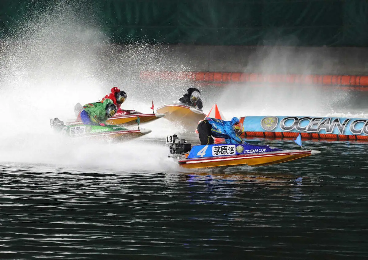 【画像・写真】1周2マーク逆転でオーシャンカップを制した茅原悠紀（4）