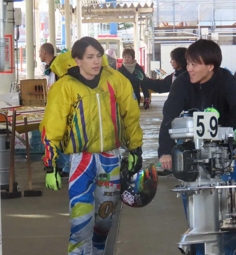 【画像・写真】【多摩川ボート　5日間開催】地元の上原崚がオール3連対「カカリ、ターン回りが良化」