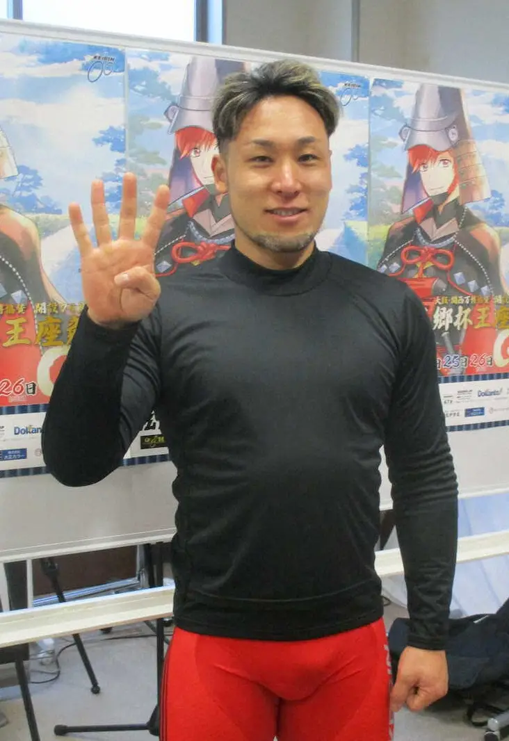 【画像・写真】4連勝完全Vがかかる郡司浩平