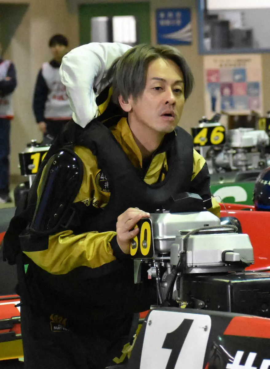 【画像・写真】低調機を立て直し押し切りたい井口佳典