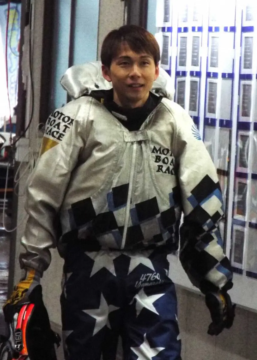 【画像・写真】【三国ボート　G1近畿地区選手権】山崎郡　準優出で地区選連覇に前進も「いつもチャレンジャーなので」