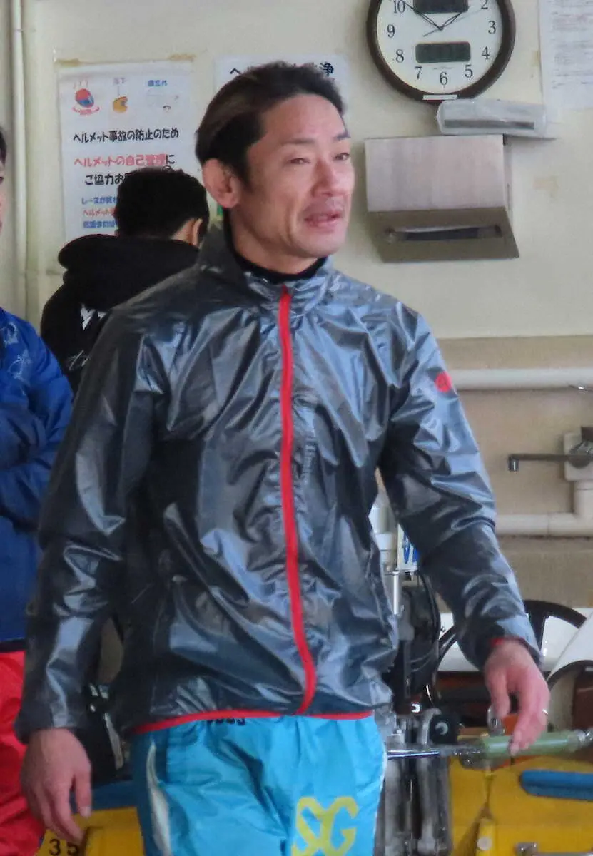 【画像・写真】【津ボート　G1東海地区選手権】坪井康晴　強風の中しぶとく2着　さすがの“準備力”