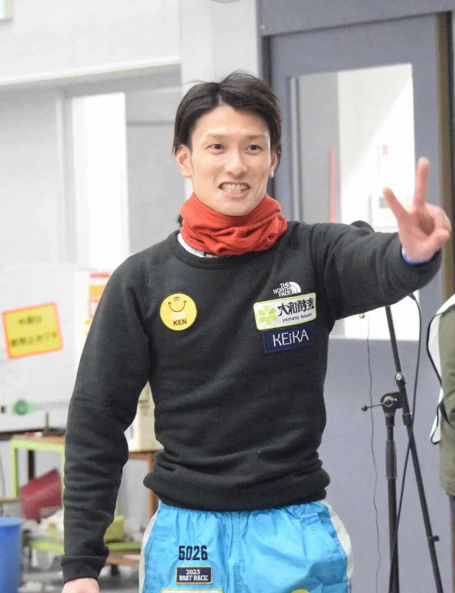 【画像・写真】【大村ボート　G1九州地区選手権】安河内健　ただ1人の2走2連対発進「自分好みの感触、楽しみ」