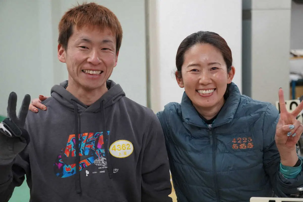 【画像・写真】【戸田ボート　G1関東地区選手権】土屋智則と千明がそろって準優出　姉弟ワンツー狙う