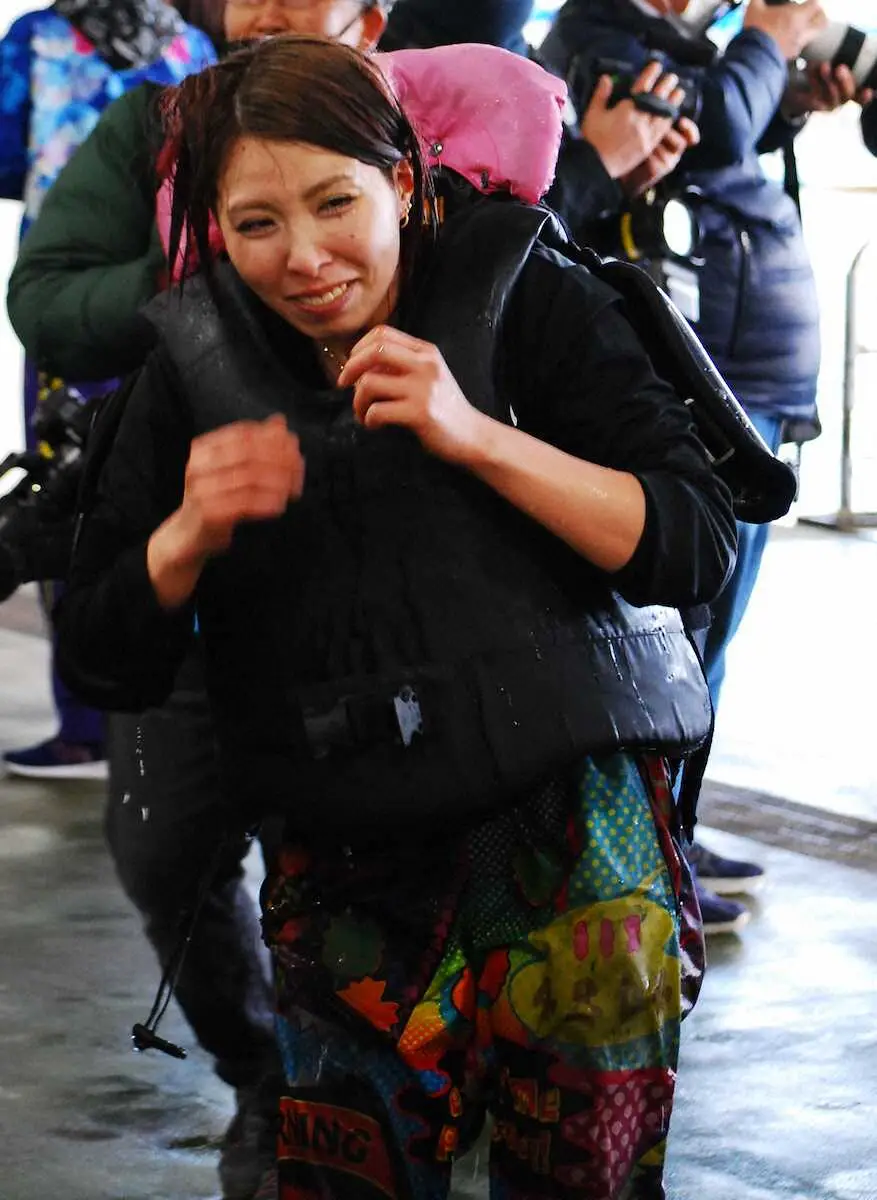 【画像・写真】【浜名湖ボート　PG1スピードクイーンメモリアル】高田ひかる　お祝いドボン！さあ逆襲