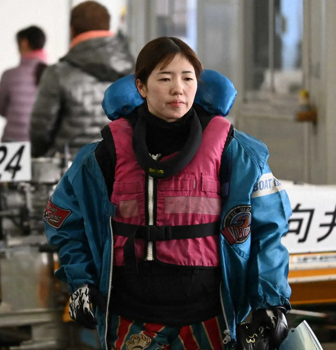 【画像・写真】【浜名湖ボート　PG1スピードクイーンメモリアル】清水愛海　3日目は2着2本「乗り心地はいい」