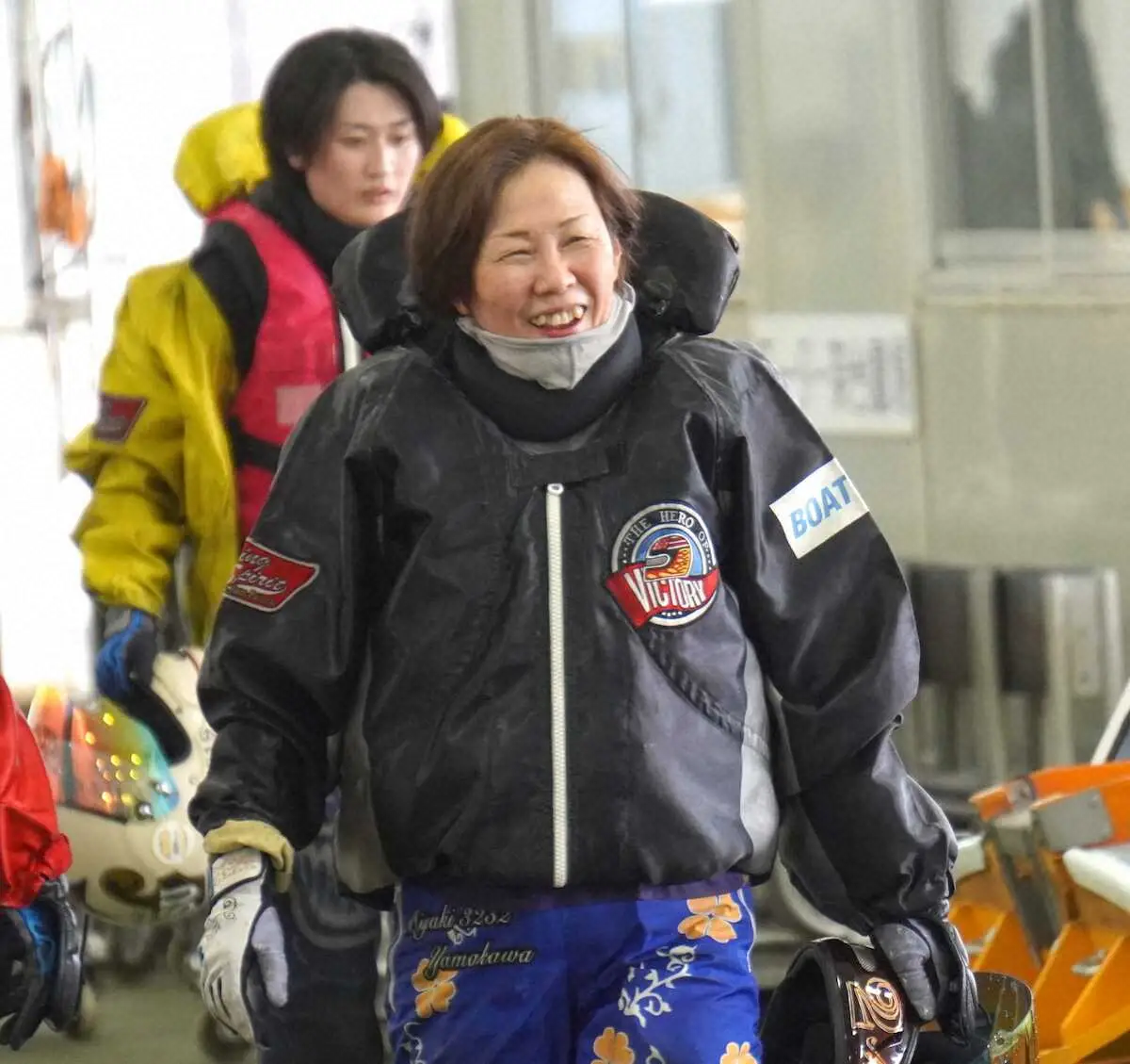 【画像・写真】【浜名湖ボート　PG1スピードクイーンメモリアル】山川美由紀　熟練のレース運びで得点率トップ