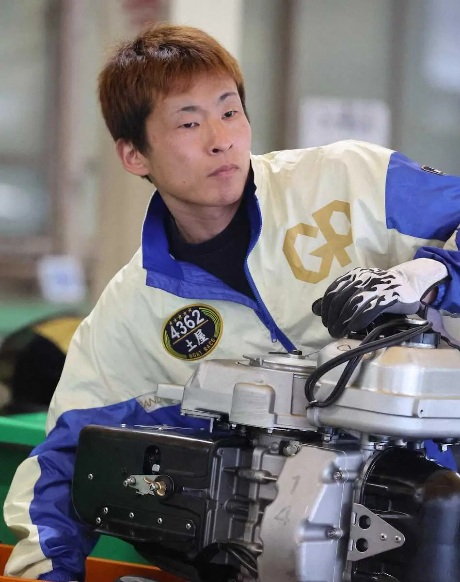 【画像・写真】3日目終了時点で得点率19位の土屋智則が気合の逃げを決める