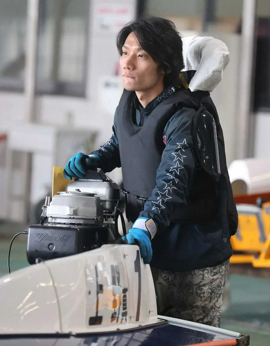 【画像・写真】【とこなめボート　G1トコタンキング決定戦】上野真之介「久々にヤバい」　気配一息で早くも危機感
