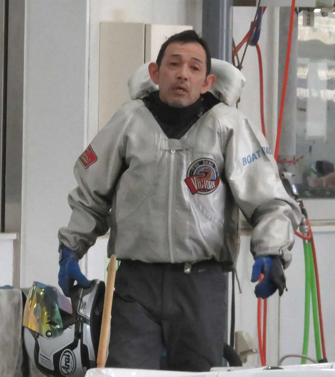 【画像・写真】【浜名湖ボート　マクール杯5日目】三角哲男が“克己心”の精神で通算400優出達成