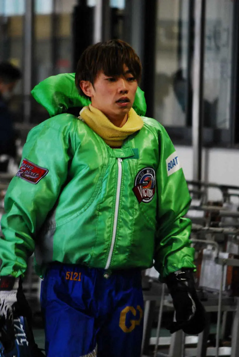 【画像・写真】【とこなめボート　G1トコタンキング決定戦】6号艇で2着ゲット　定松勇樹　ちょっぴり上昇