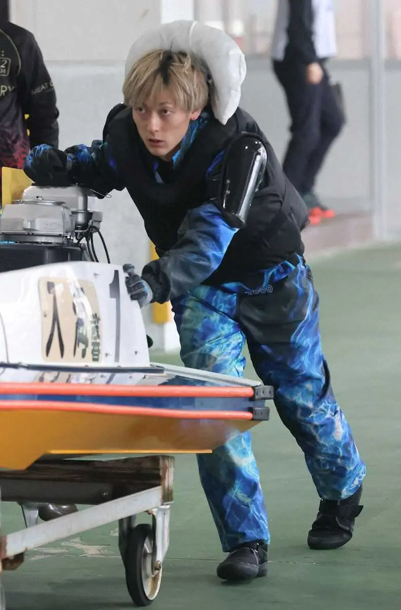 【画像・写真】【とこなめボート　G1トコタンキング決定戦】入海馨　ジャンプアップで「やっと予選突破できました」