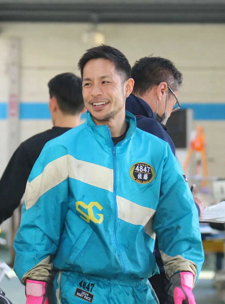 【画像・写真】【平和島ボート　G1トーキョー・ベイ・カップ】佐藤隆太郎　ペラ交換で上昇カーブ