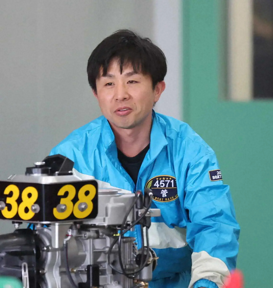 【画像・写真】【若松ボート　SGボートレースクラシック】菅章哉　大外枠の2日目9Rは「チルト7か8度で行きたい」