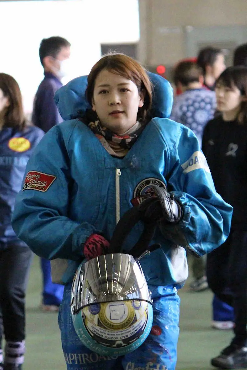 【画像・写真】【からつボート　ヴィーナスシリーズ第24戦】勝浦真帆　カド一撃で準優突破　優勝戦は赤い勝負服