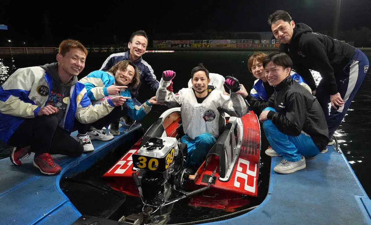 【画像・写真】【若松ボート　SGボートレースクラシック】新風巻き起こした！　佐藤隆太郎　速攻逃げでSG初優出初V