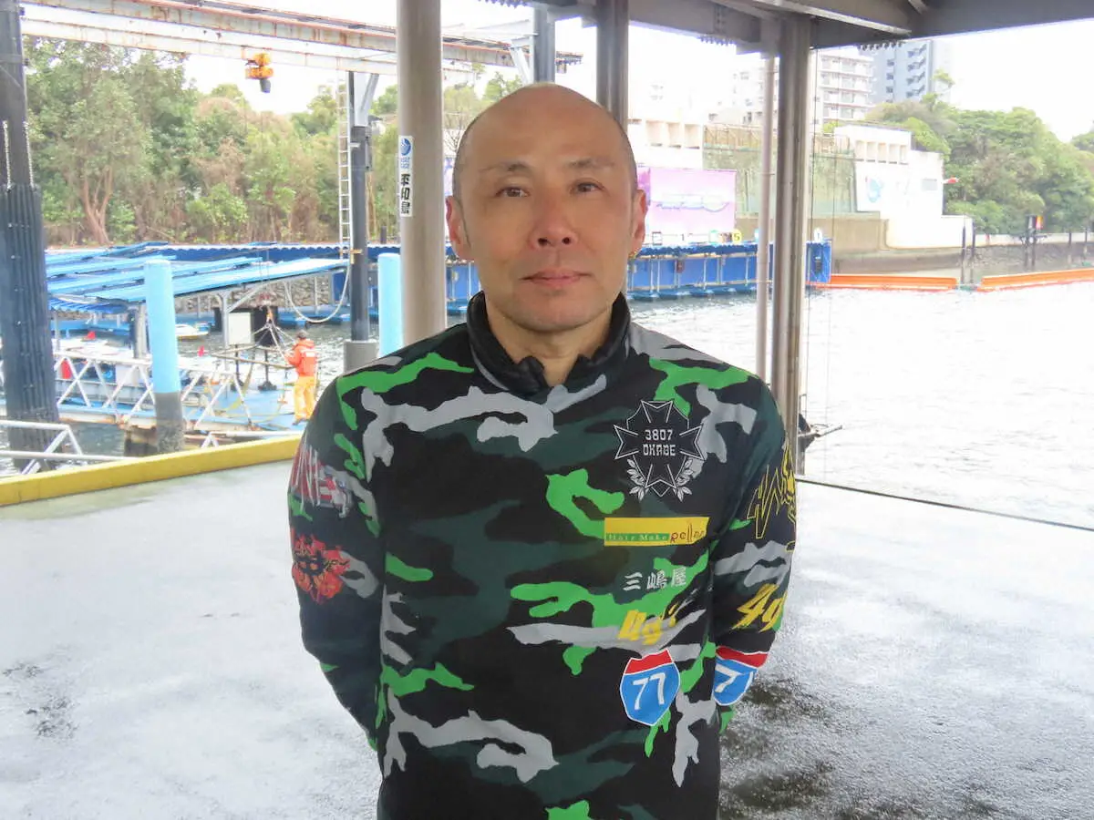 【画像・写真】【平和島ボート　BTS河辺開設30周年記念】岡部哲が近況好調の63号機をゲット「感触は悪くない」